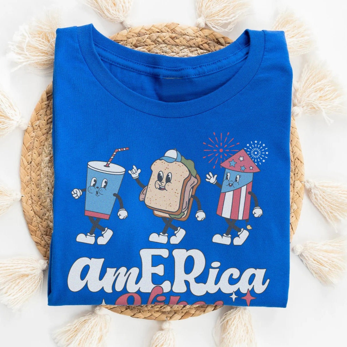 amERicavibesroyal AmERica Vibes T-Shirt - Image 4