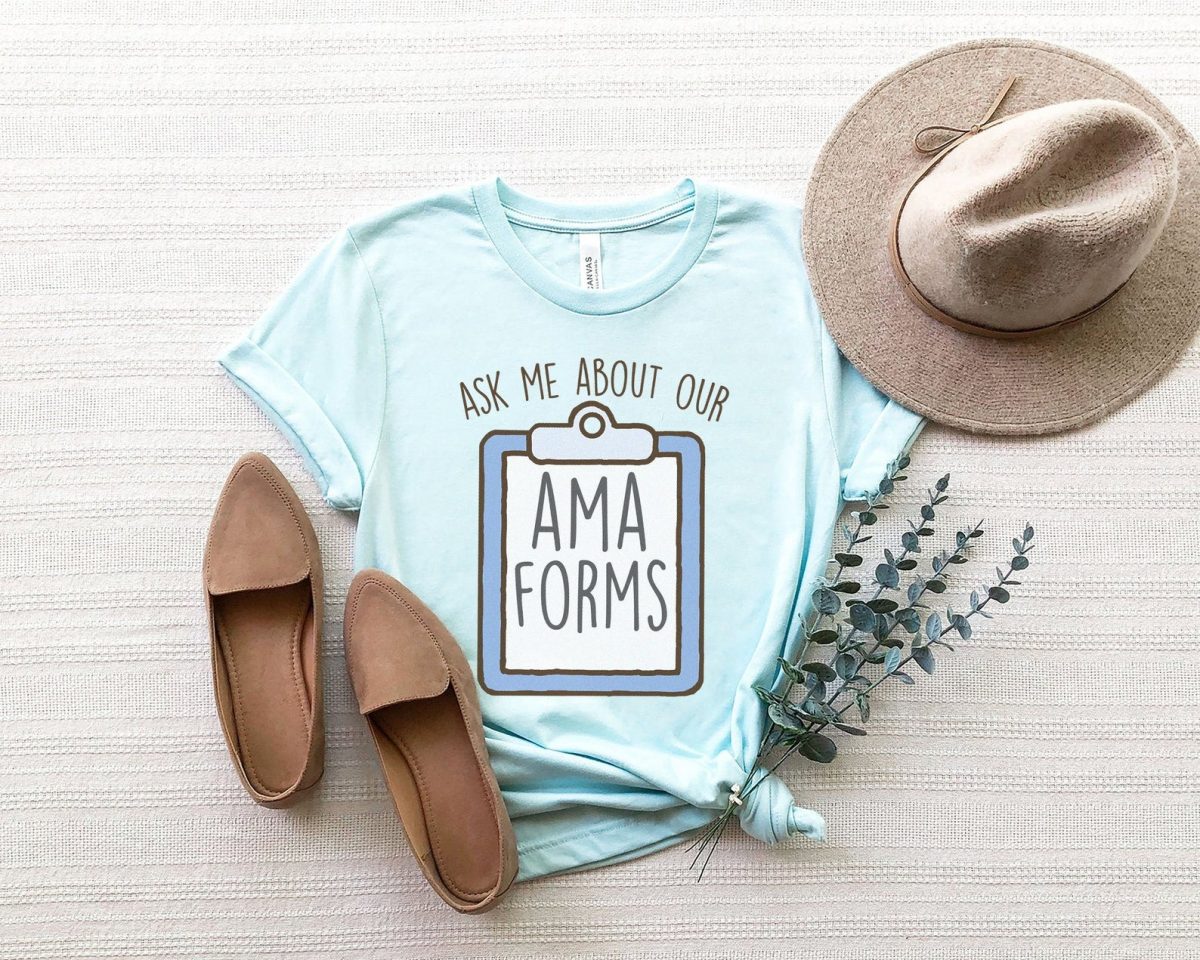 Ask Me About Our AMA Forms T-Shirt - Image 3