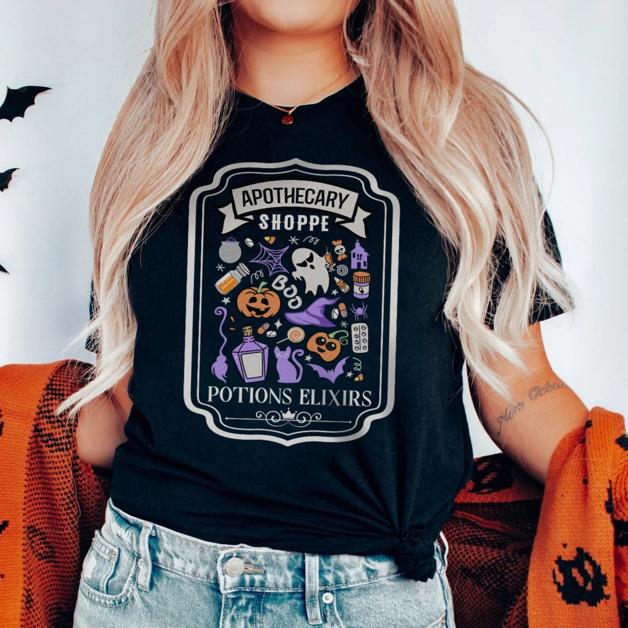 apothecaryshoppeblack Apothecary Shoppe T-Shirt - Image 2