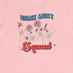 Night Shift July 4th Skeletons T-Shirt - Image 13
