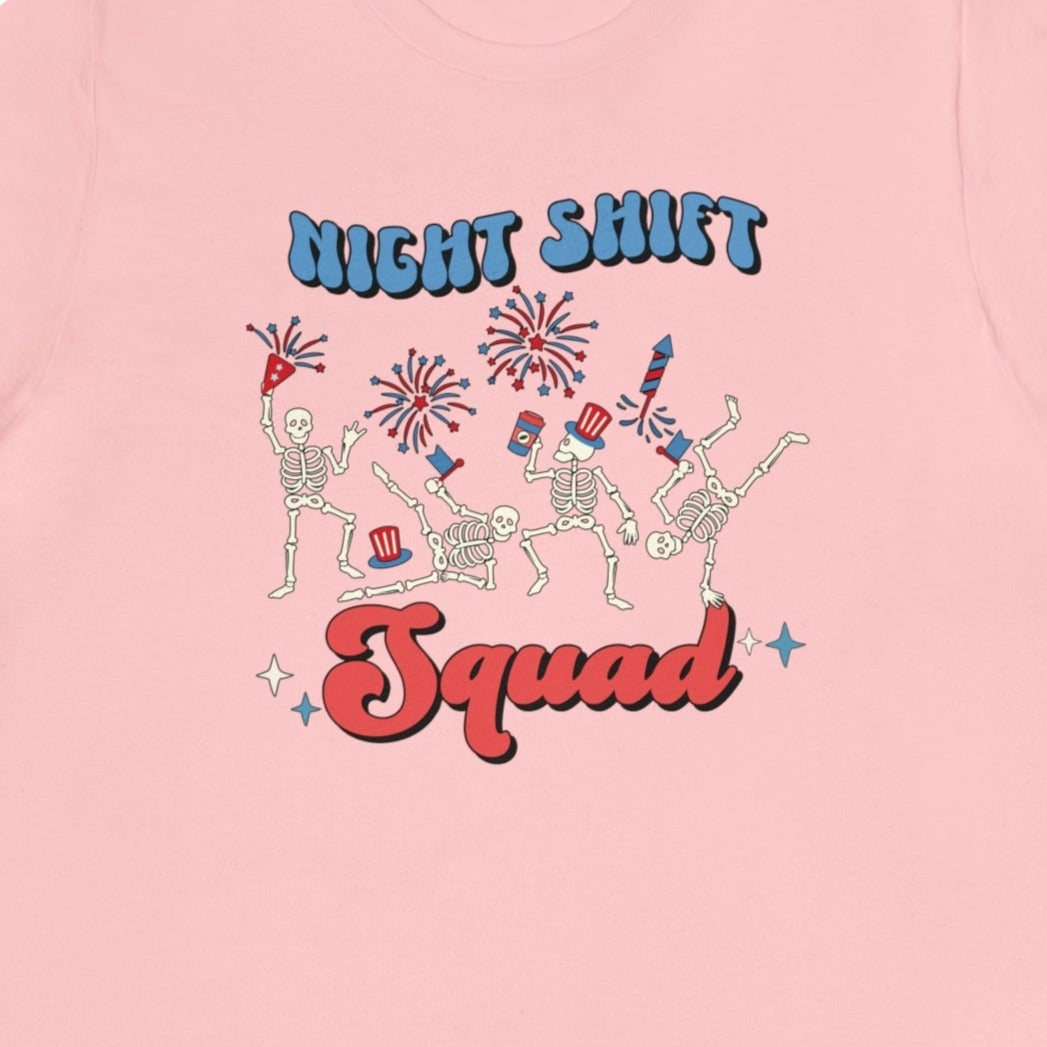 b1ebe79f9017578dad5bd88672e56fd9 Night Shift July 4th Skeletons T-Shirt - Image 13