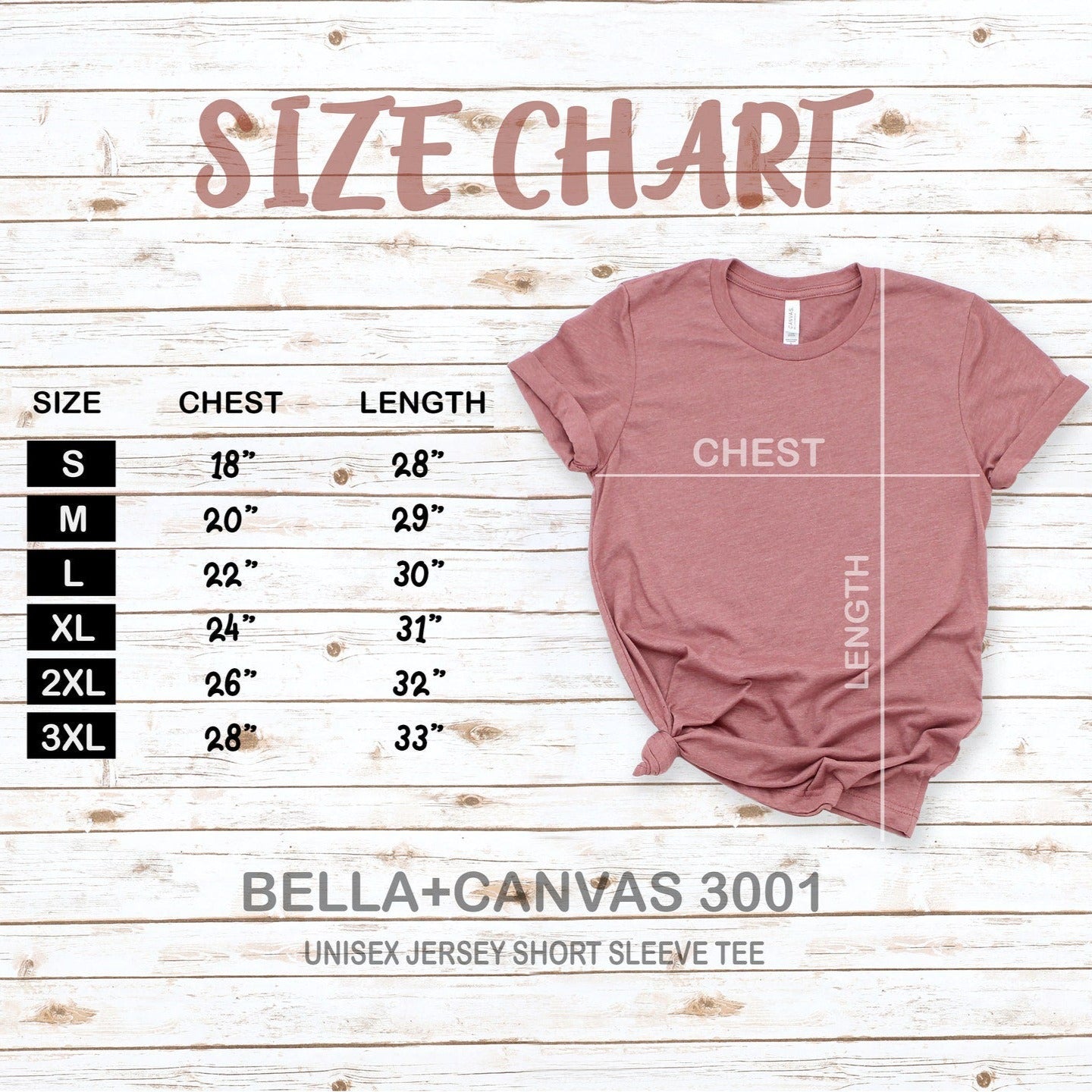 bellacanvas3001sizechartNOXS_a993c813-a3f9-4aa6-9e7d-7b825b562935 Bad & Bougie T-Shirt - Image 10