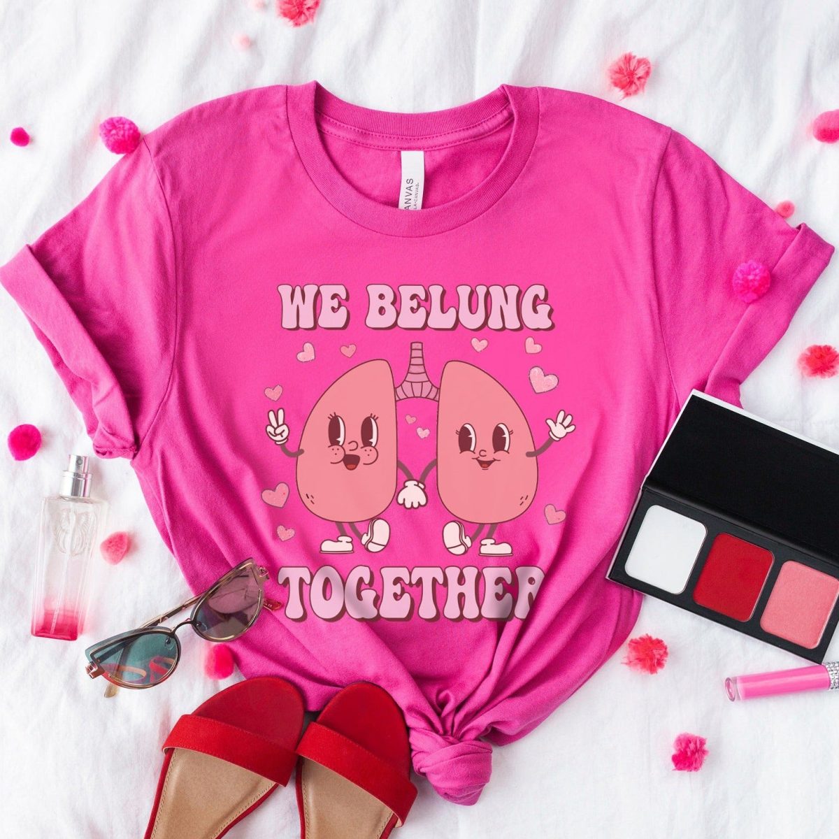 Retro We Belung Together T-Shirt - Image 6