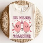 Retro We Belung Together T-Shirt - Image 3