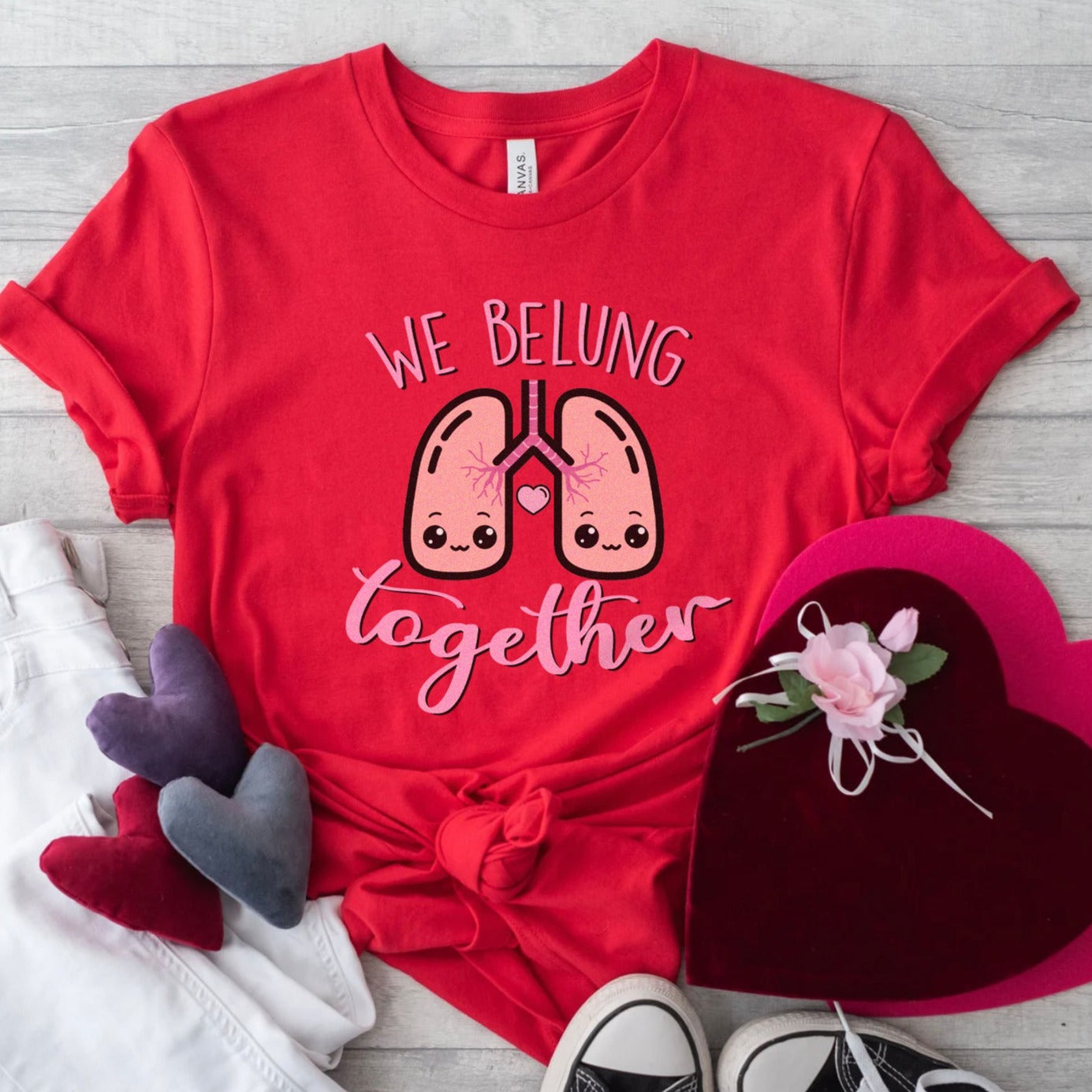 belungtogetherred We Belung Together T-shirt - Image 2