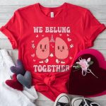 Retro We Belung Together T-Shirt - Image 2