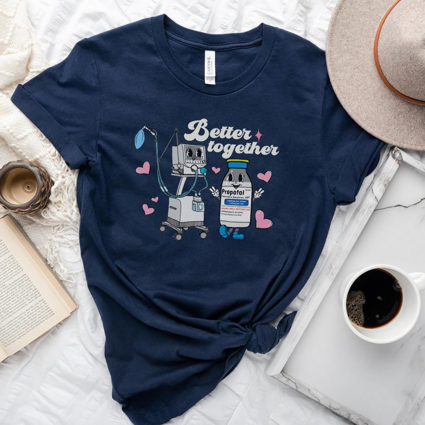 bettertogethernavy Better Together T-Shirt - Image 9