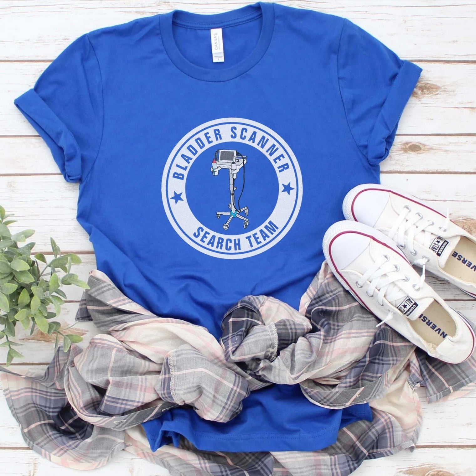 bladderscannerroyal Bladder Scanner Search Team T-Shirt - Image 4