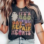 Bootiful Day to Repair Hearts T-Shirt - Image 3