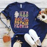Bootiful Day to Repair Hearts T-Shirt - Image 5