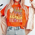 Bootiful Day to Repair Hearts T-Shirt - Image 2
