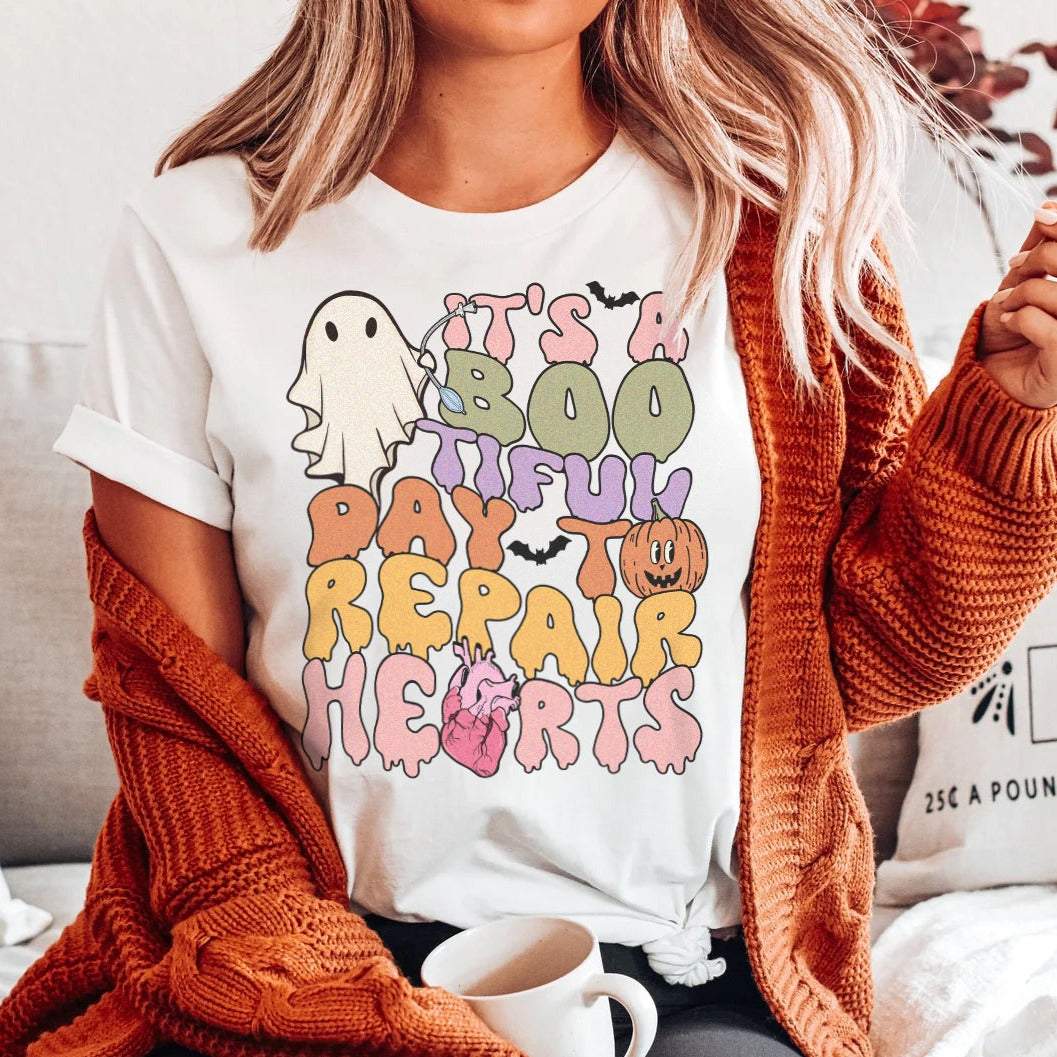 bootifuldaytorepairheartswhite Bootiful Day to Repair Hearts T-Shirt - Image 6
