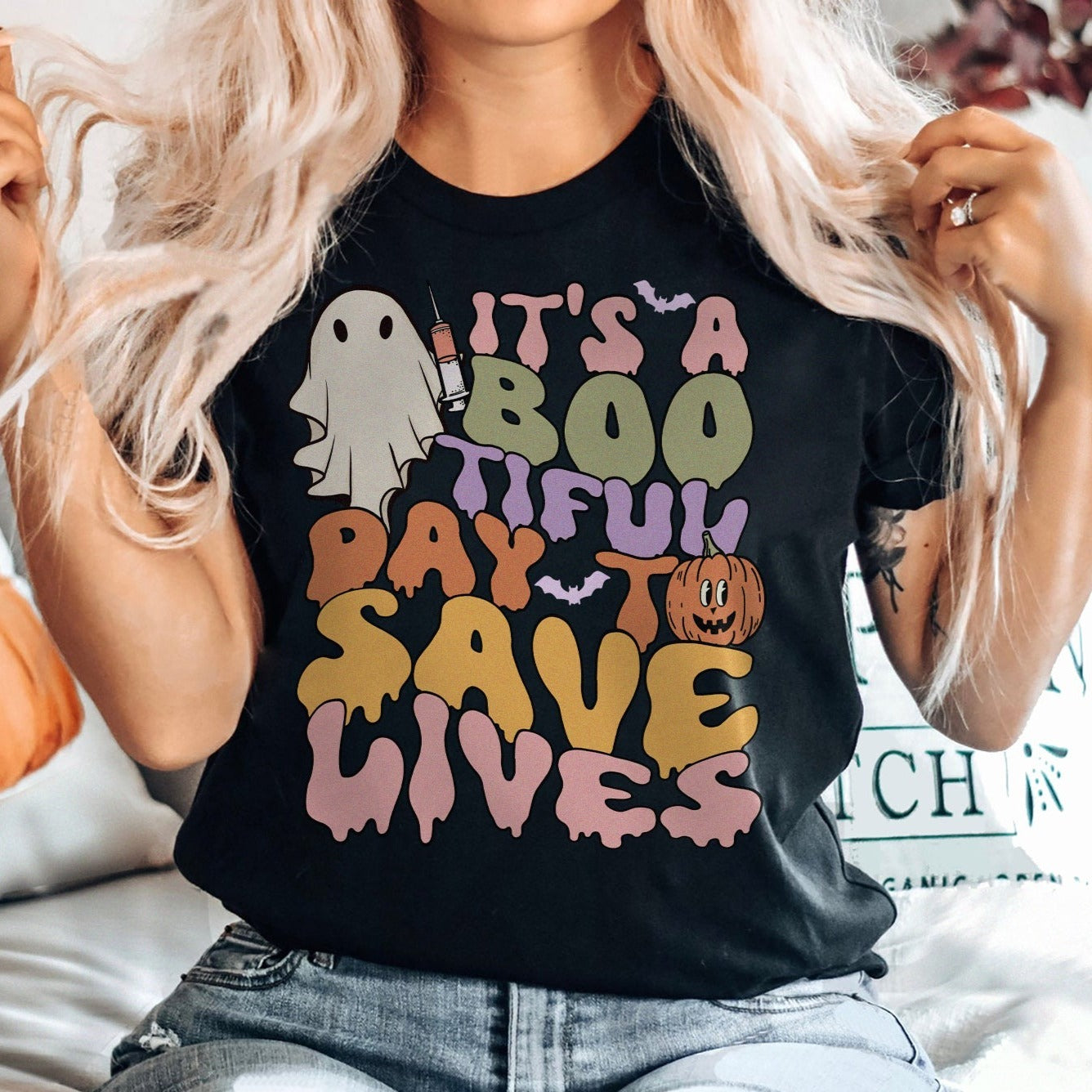 bootifuldaytosavelivesblack It's a Bootiful Day to Save Lives T-Shirt - Image 3