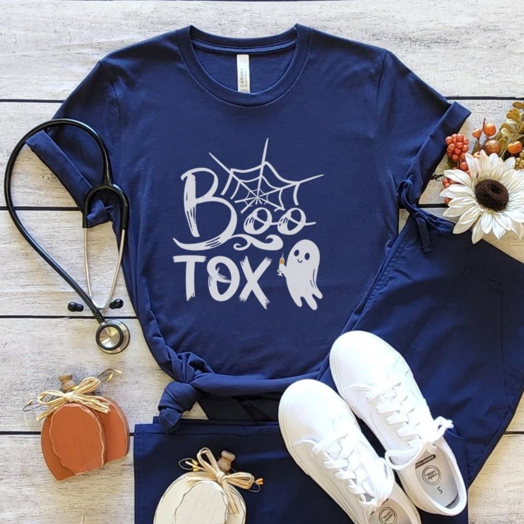 bootoxnavy BOO-Tox Halloween T-Shirt - Image 5
