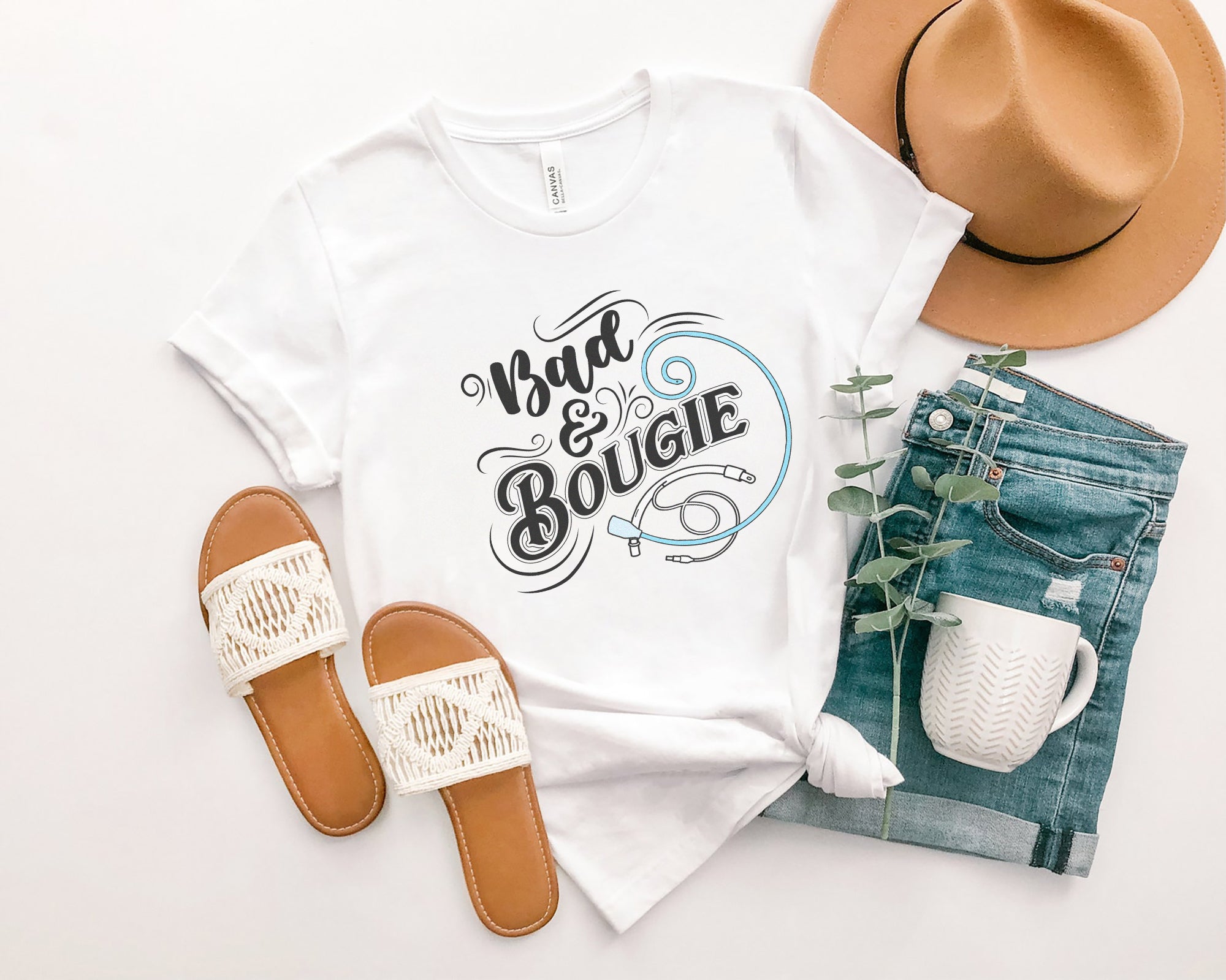 bougiewhite Bad & Bougie T-Shirt - Image 8