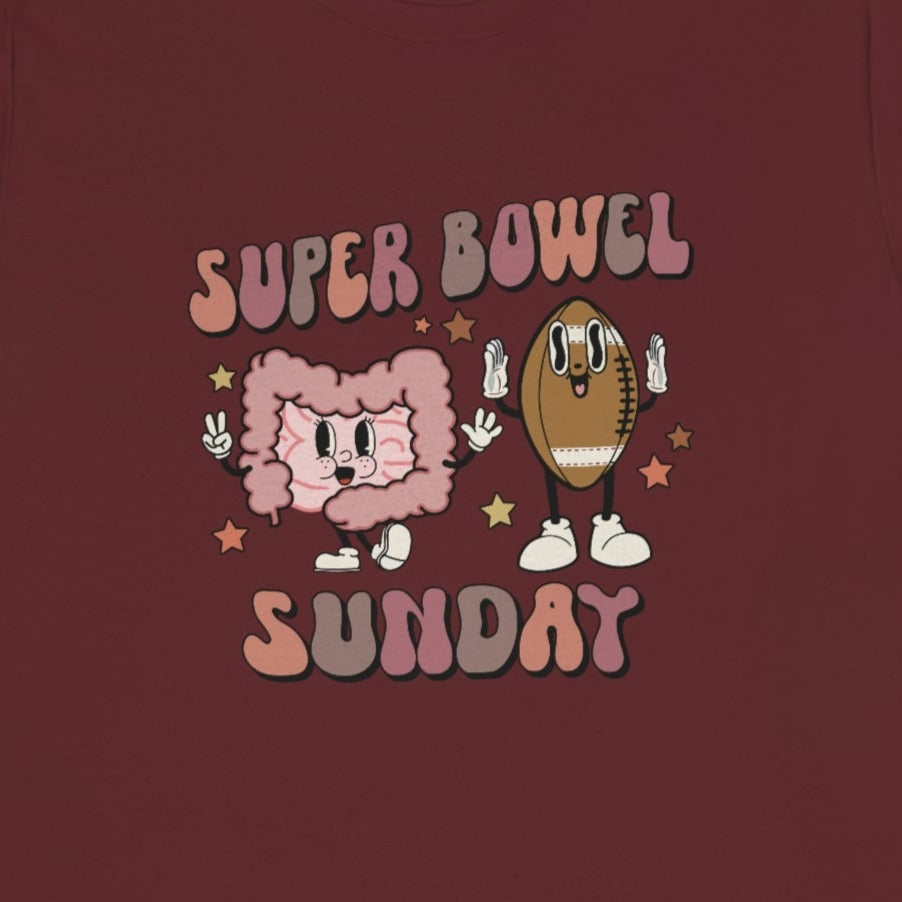 cddf30c040b3f122f74853d95bb4a9bb Super Bowel Sunday T-Shirt - Image 11