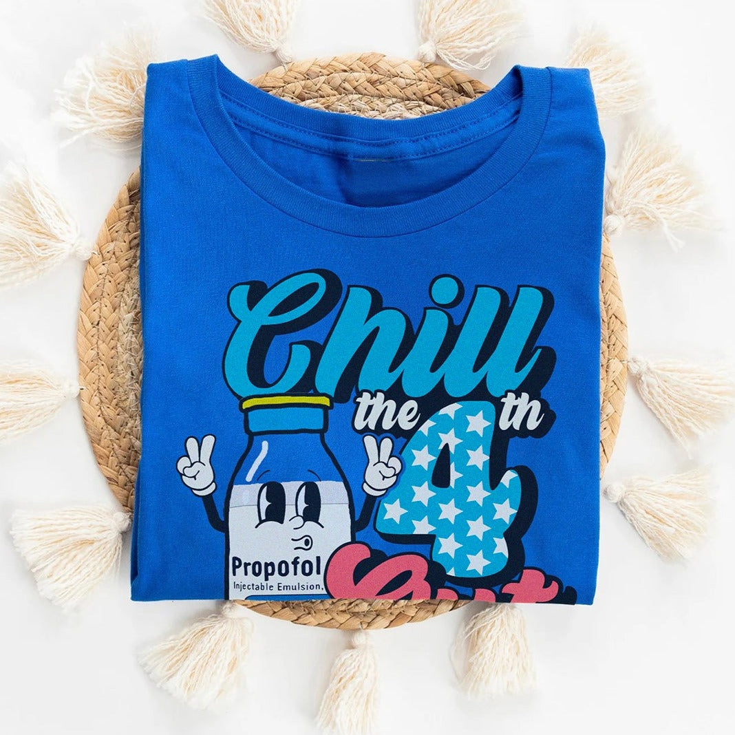 chillthefourthoutpropofolcolors_9d0899cf-dccd-4298-9b3c-c746a555ddcb Chill the Fourth Out Propofol T-Shirt - Image 10