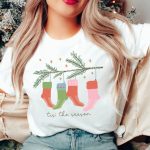 Christmas Hospital Socks T-Shirt