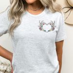 Christmas Tree Spine (Back Design) T-Shirt - Image 3