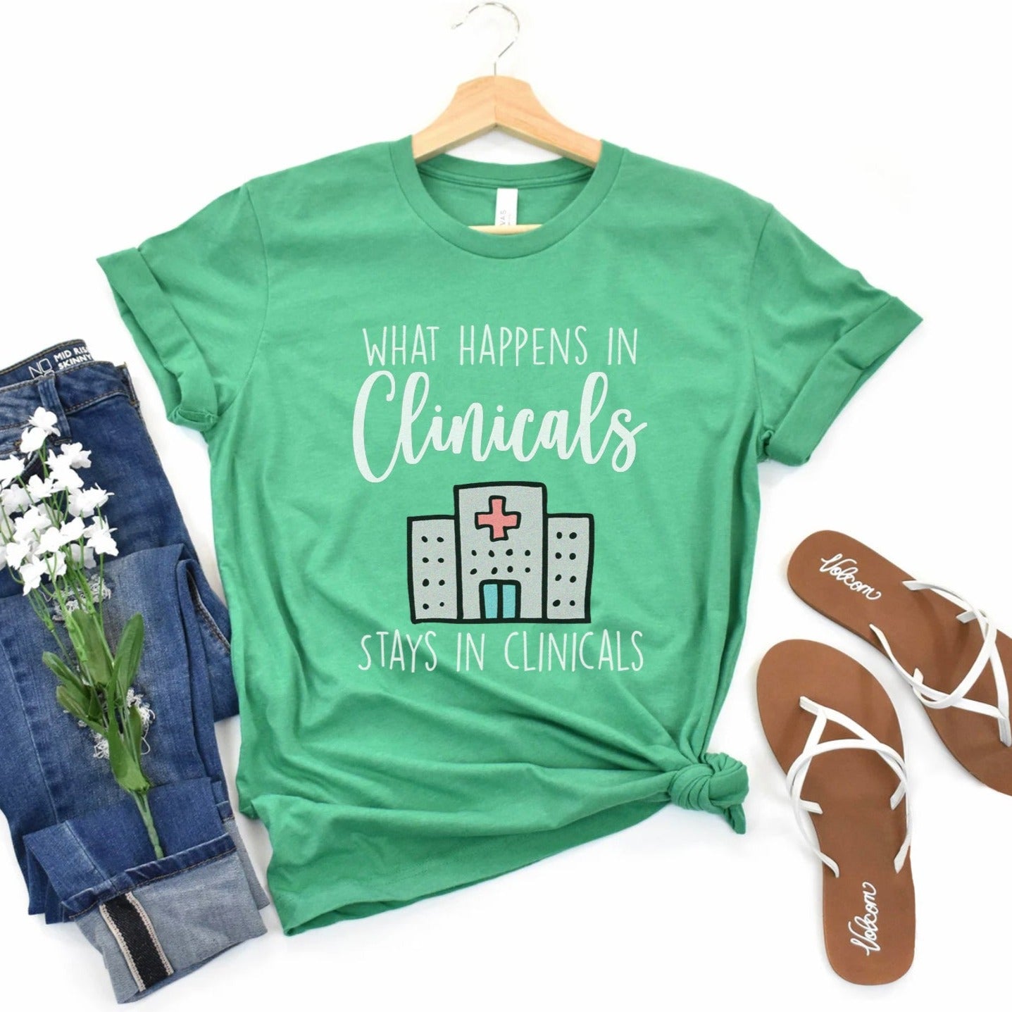 clinicalskelly What Happens in Clinicals Stays In Clinicals T-Shirt - Image 9