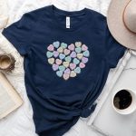 ICU Nurse Conversation Hearts T-Shirt - Image 11