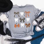 Coquette Dental Halloween T-Shirt - Image 2