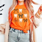 Coquette Dental Halloween T-Shirt - Image 3