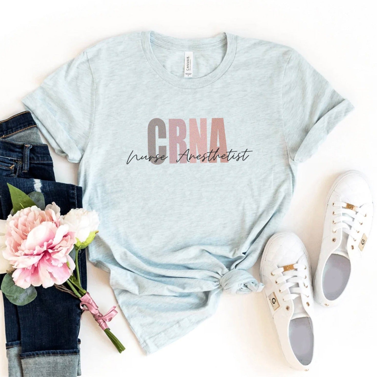crnaisce CRNA Nurse Anesthetist T-Shirt - Image 6