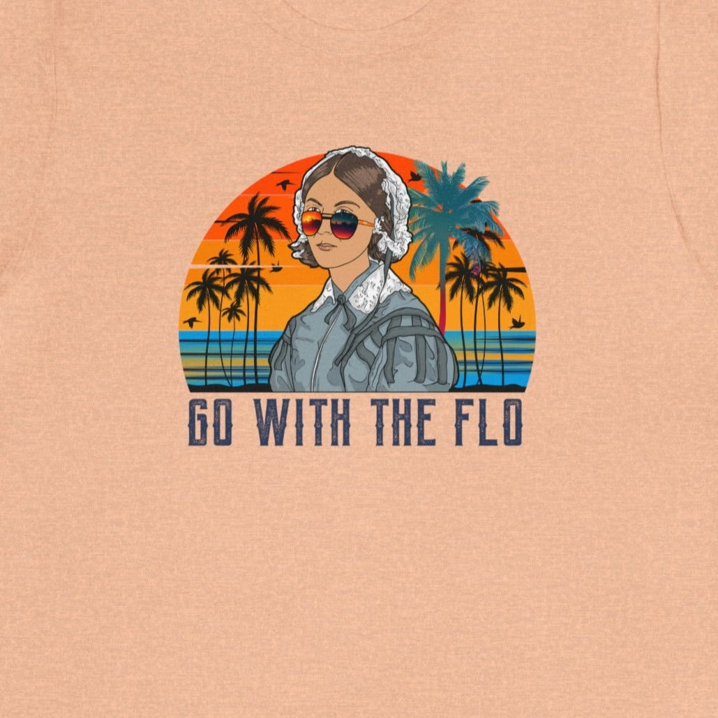 d55866619ffbb35162b3eb3c79c32b6f Go with the Flo Sunset T-Shirt - Image 7