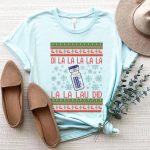Dilaudid Ugly Christmas T-Shirt - Image 3