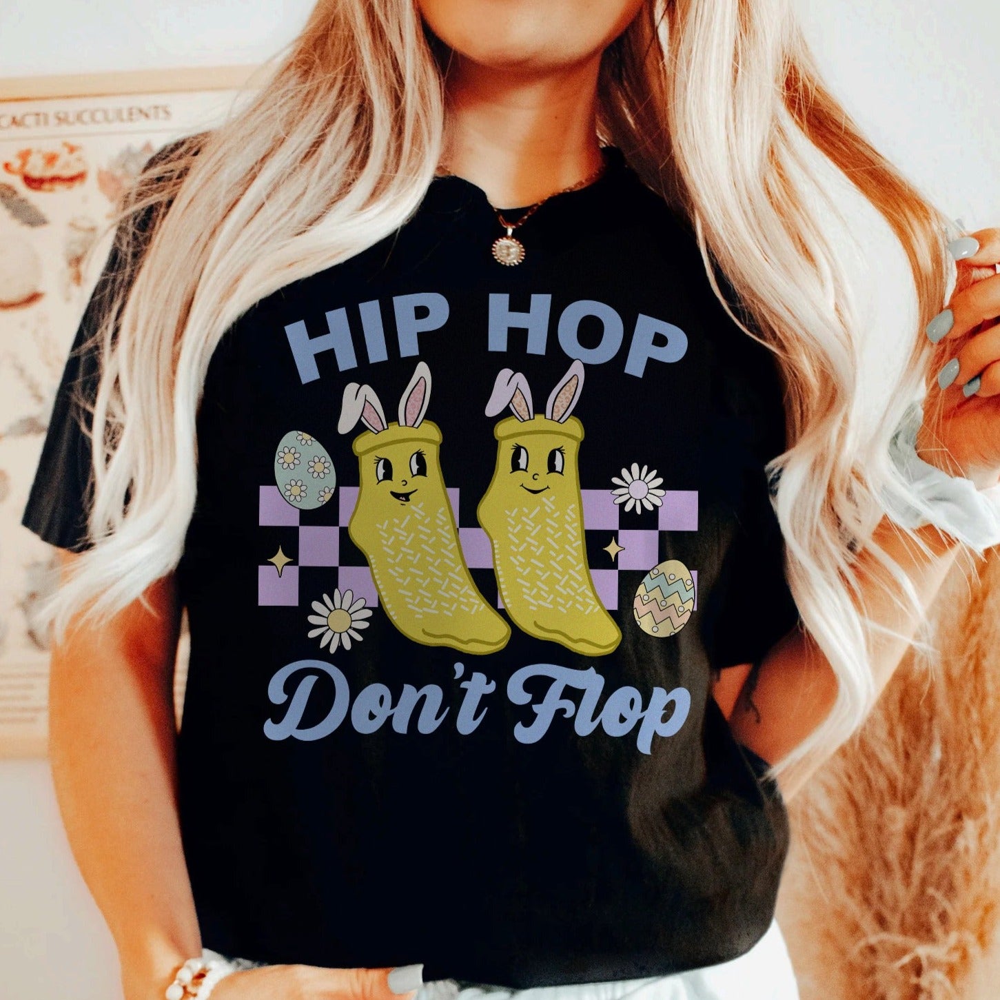 dontflopblack Hip Hop Don't Flop T-Shirt - Image 11