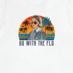 Go with the Flo Sunset T-Shirt - Image 4