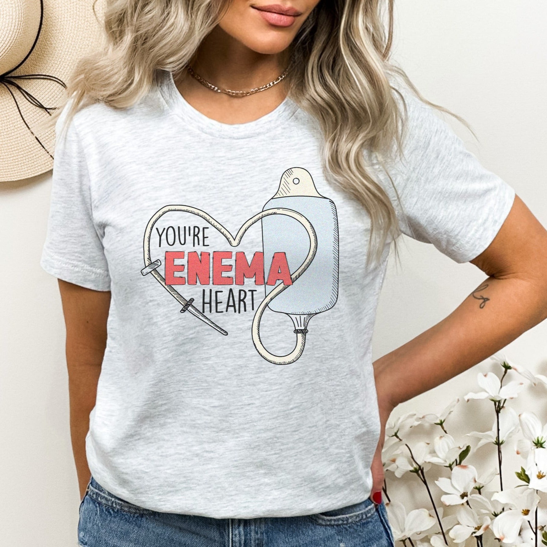 enemaheartash You're Enema Heart T-Shirt - Image 2