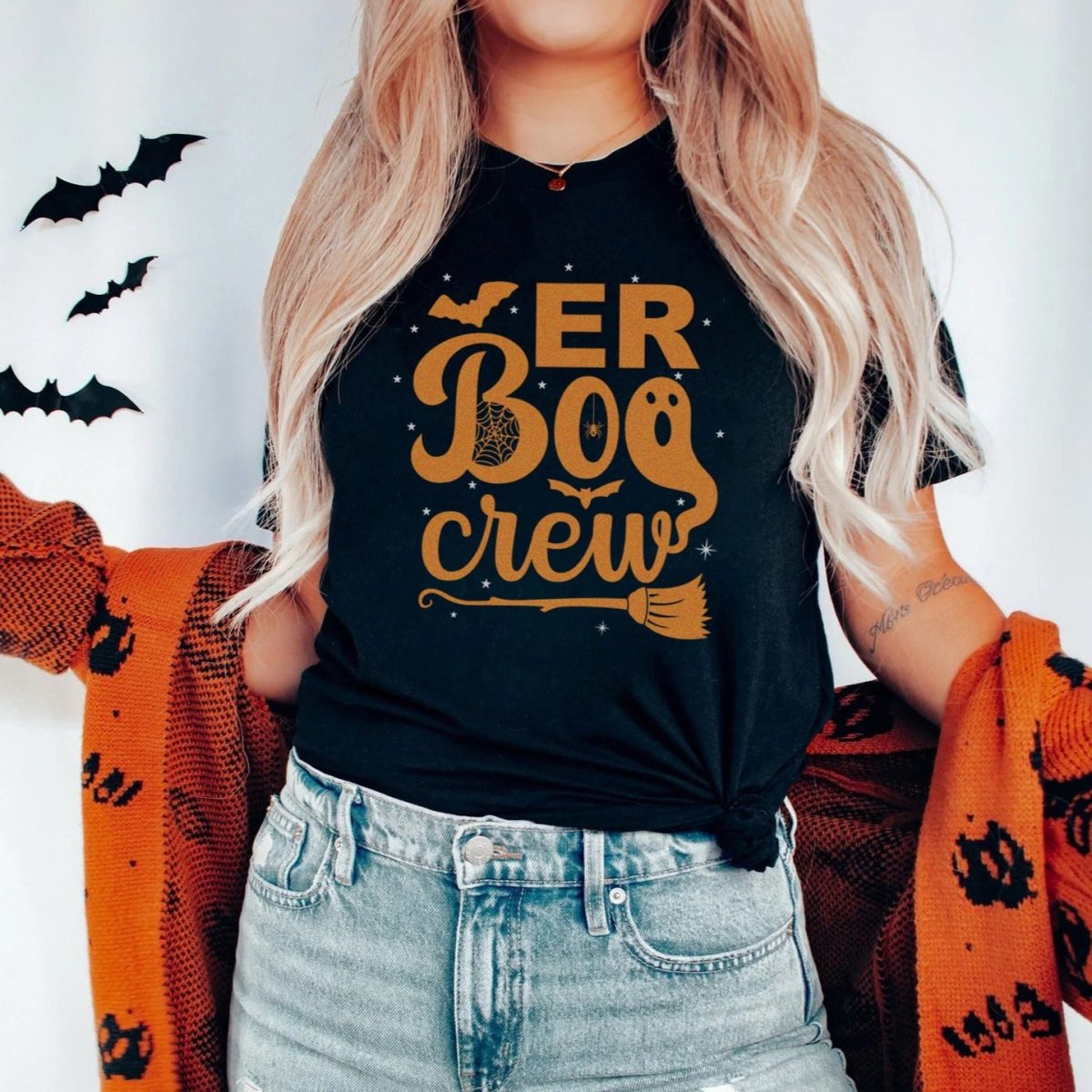 ER Boo Crew T-Shirt - Image 3