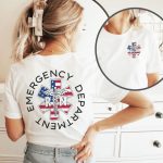 Emergency Department RN July 4th T-Shirt - Image 2