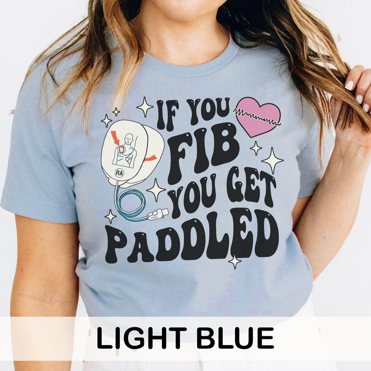 fibyougetpaddledcolors_da75208e-1edc-45d6-abca-76b9f4fe4525 If You Fib You Get Paddled T-Shirt - Image 11
