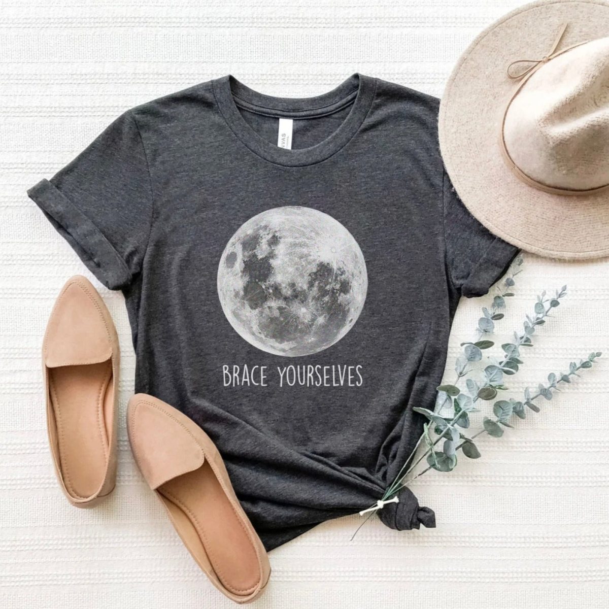 Full Moon Brace Yourselves T-shirt - Image 3