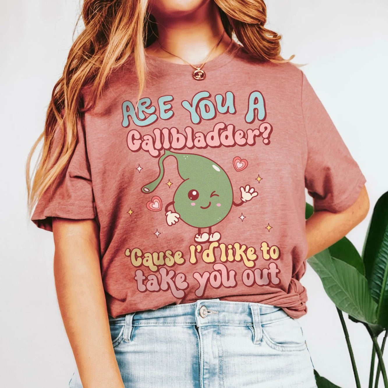 gallbladdermauve Gallbladder Valentine's Day T-Shirt - Image 9