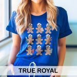 Gingerbread Nurses in a Row T-Shirt - Image 5