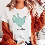 Gobble Turkey Glove T-Shirt - Image 2