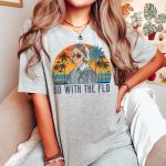Go with the Flo Sunset T-Shirt - Image 2