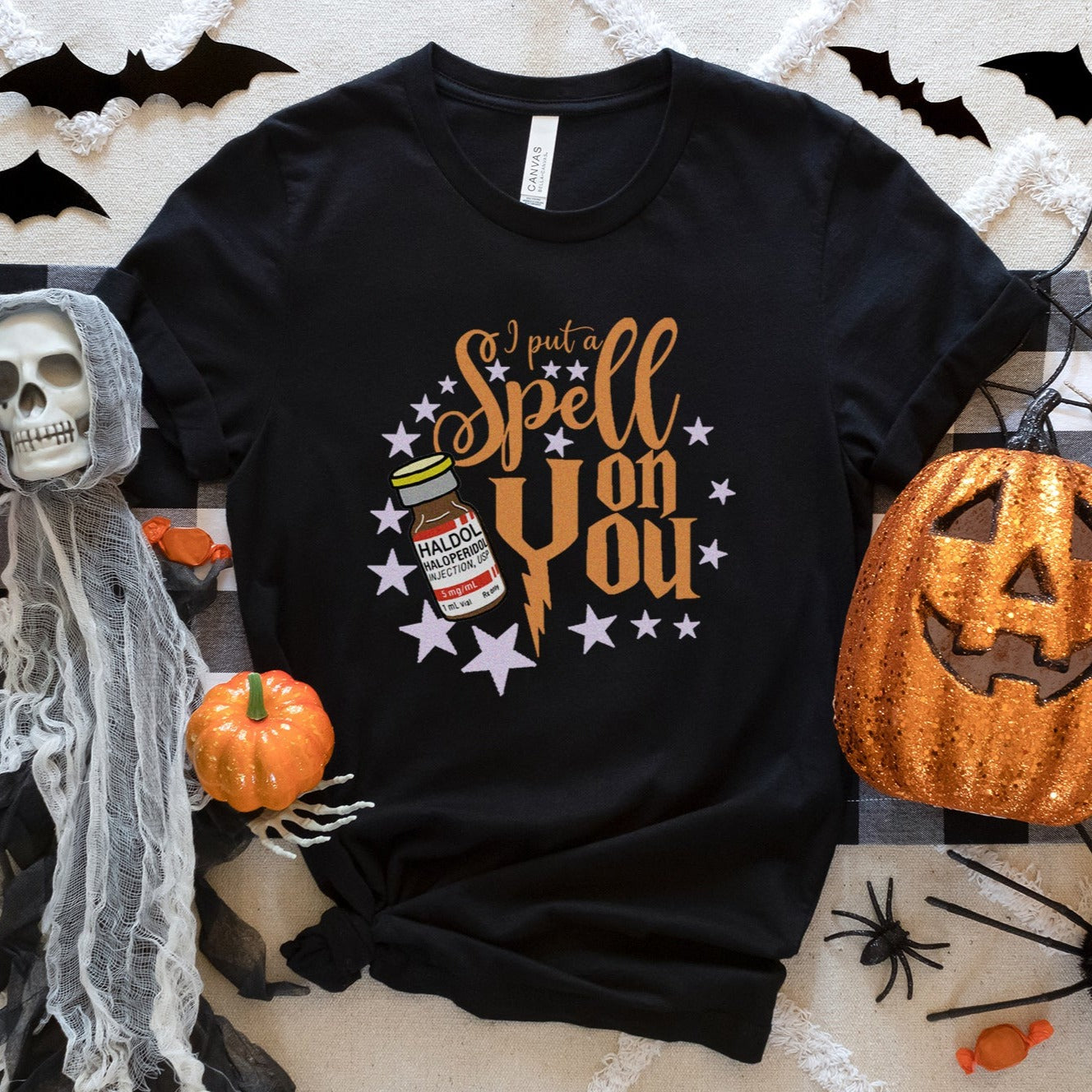 haldolspellblack Haldol Spell On You T-Shirt - Image 2