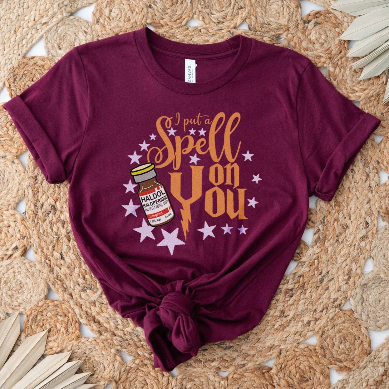 haldolspellmaroon Haldol Spell On You T-Shirt - Image 4