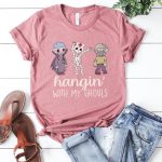 Hangin' with my Ghouls Healthcare Worker T-Shirt - Image 8