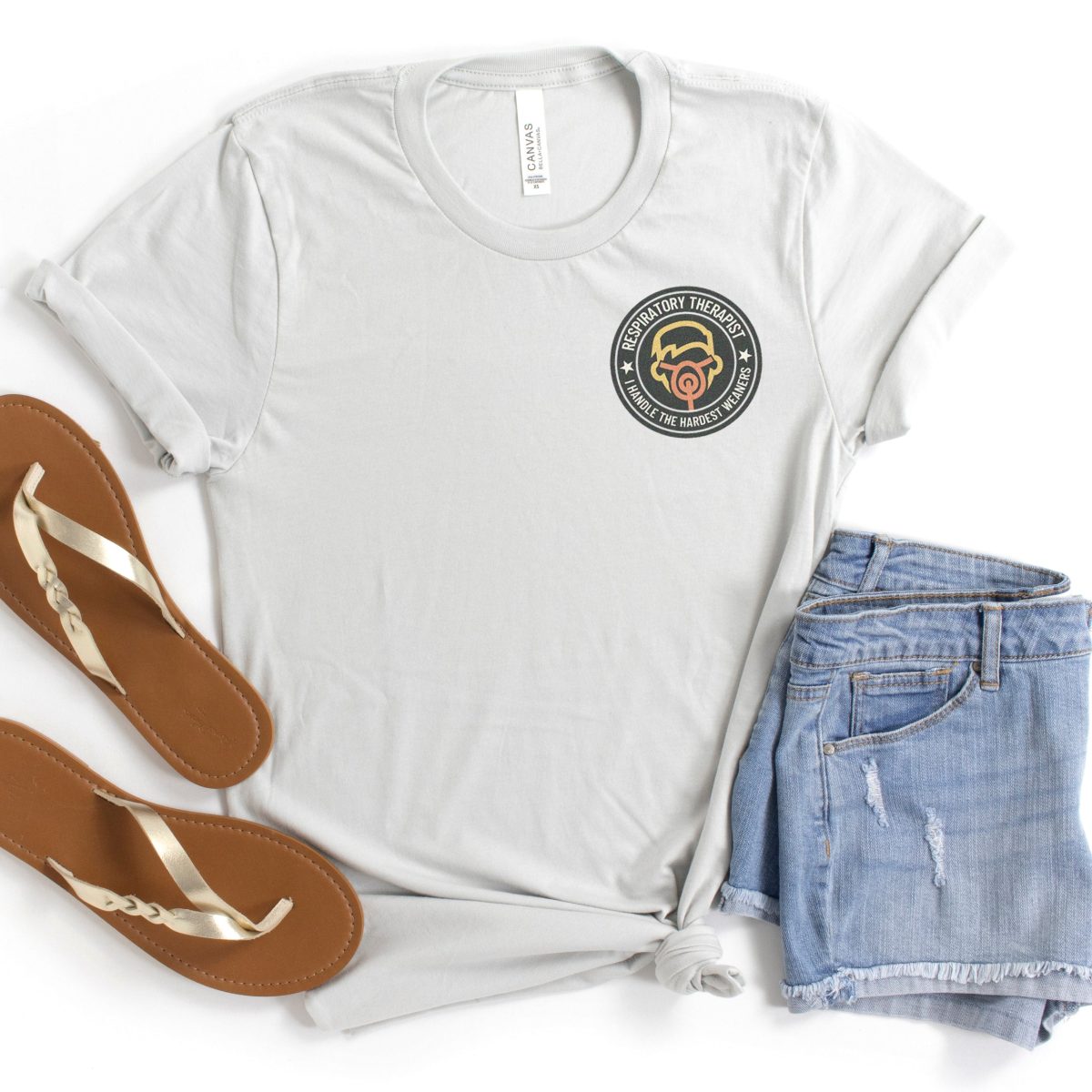 I Handle the Hardest Weaners Minimalist T-Shirt - Image 2