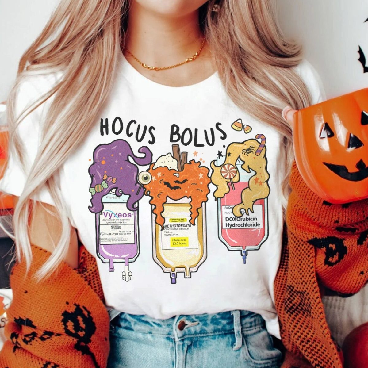 Hocus Bolus Trio - Oncology Edition T-Shirt - Image 1