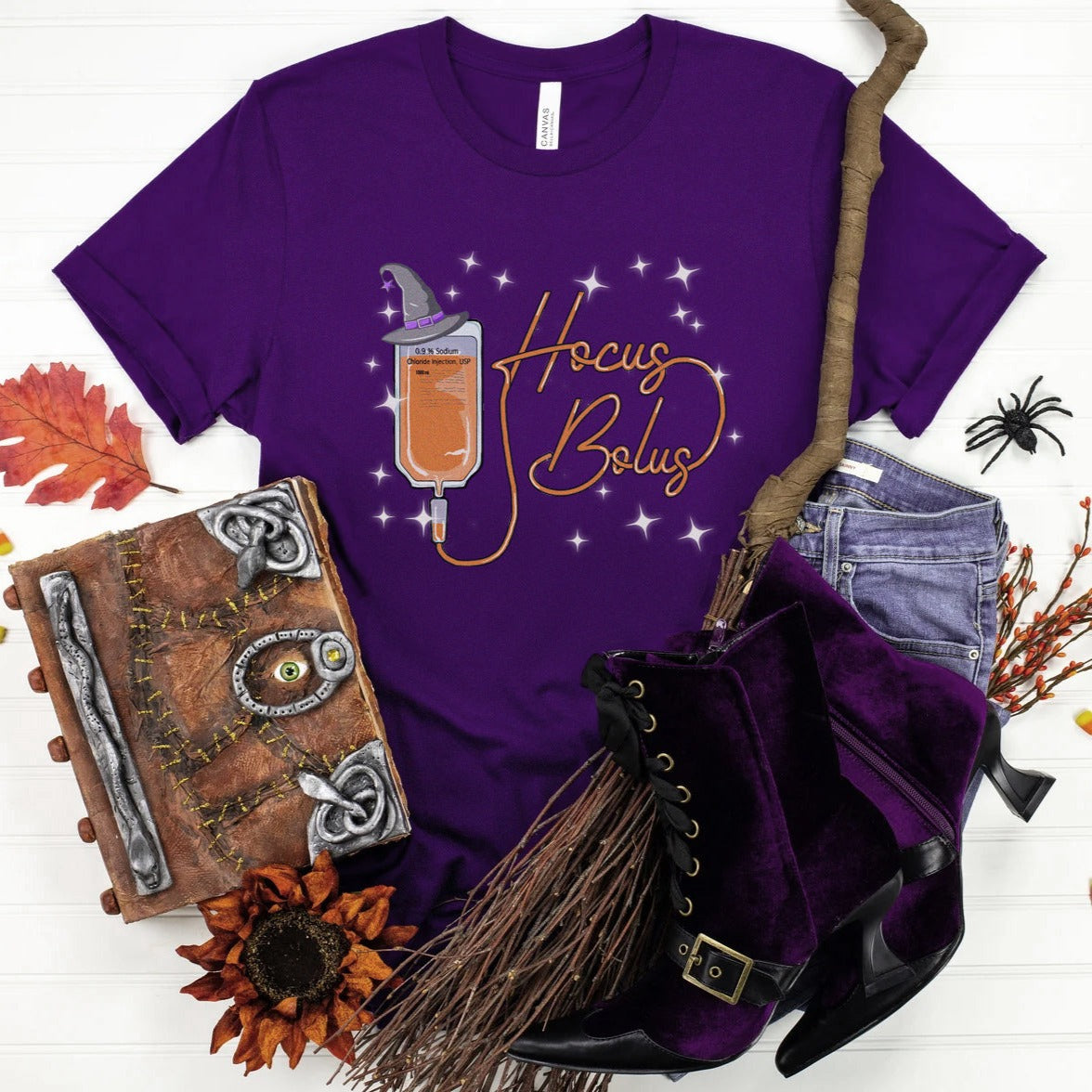 hocusboluspurple Hocus Bolus T-Shirt - Image 9