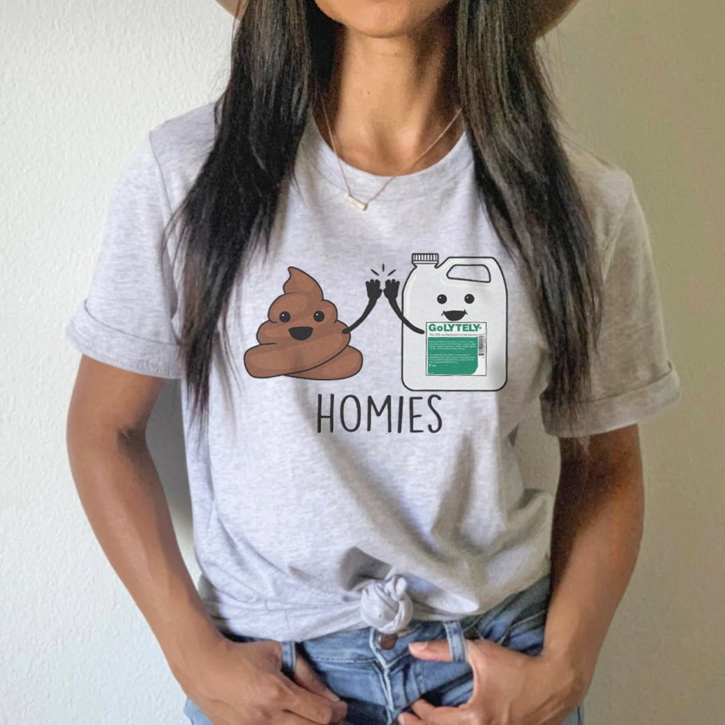 homiesgolytelygray Golytely Homies T-Shirt - Image 4