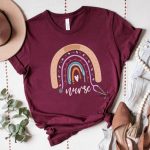 Nurse Rainbow T-Shirt - Image 8