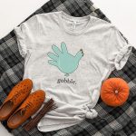 Gobble Turkey Glove T-Shirt - Image 5